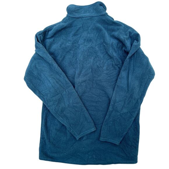 VTG Patagonia Capilene Jacket XL Green Blue Fleece 1/4 Zip Outdoor Pullover USA - Picture 2 of 7